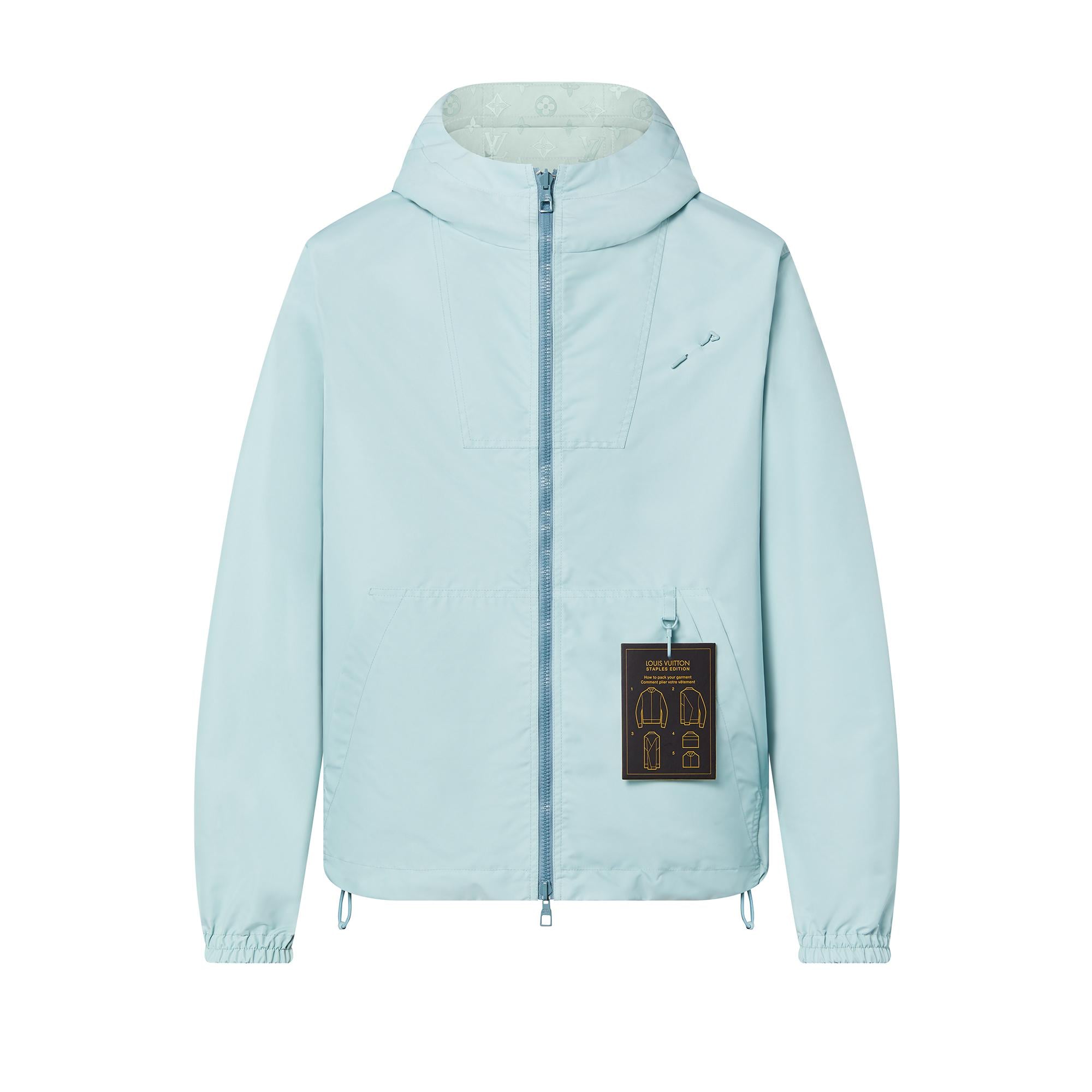 Monogram Reversible Windbreaker Men Ready to Wear LOUIS